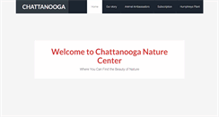 Desktop Screenshot of chattanooganaturecenter.org