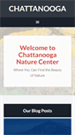 Mobile Screenshot of chattanooganaturecenter.org